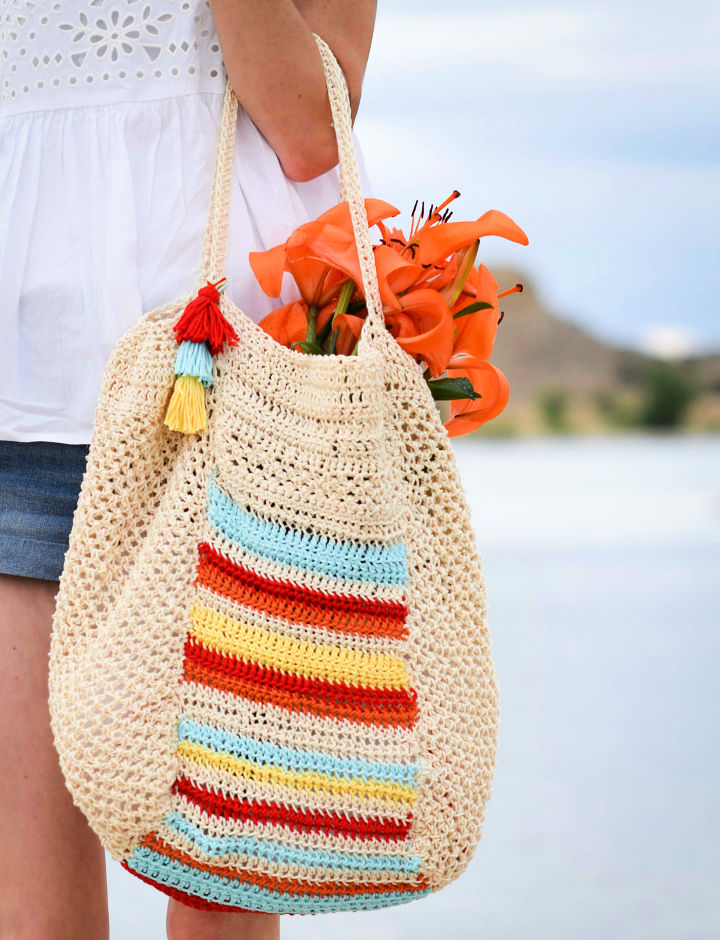 Crochet Tote Bag PATTERN, Bucket Bag Crochet Pattern, Boho Crochet, Boho  Bag, Purse Pattern, Hand Bag, Slouchy Bag, Crochet Sac, Summer Tote